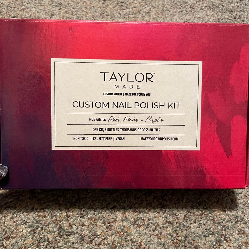 Taylor made nail polish kit